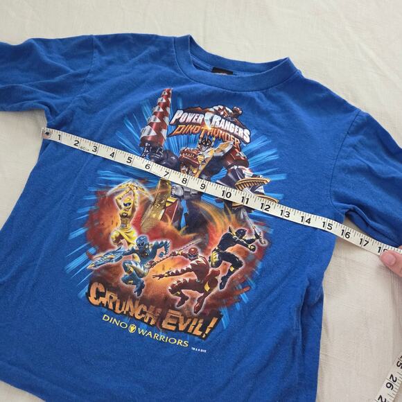Y2k Power Rangers Dino Thunder Long Sleeve kids 7/8 - Picture 5 of 6